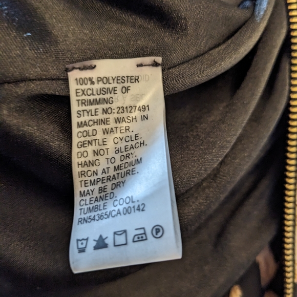 Bianca Nygard lightweight leopard bomber jacket - Picture 6 of 7